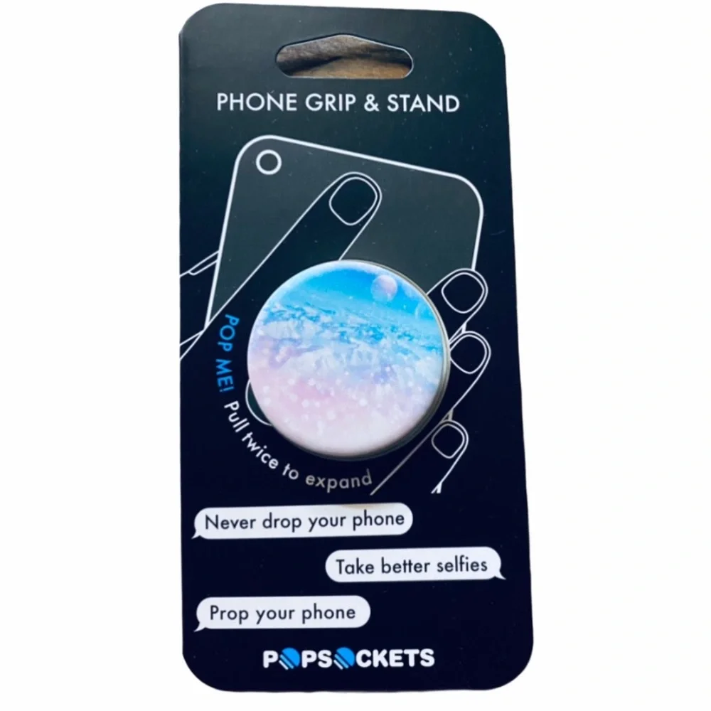 PopSocket Blue and Pink Phone Grip